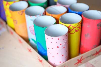 crafts from toilet paper rolls