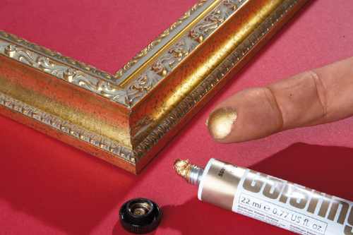 apply metallic finishes for craft easily