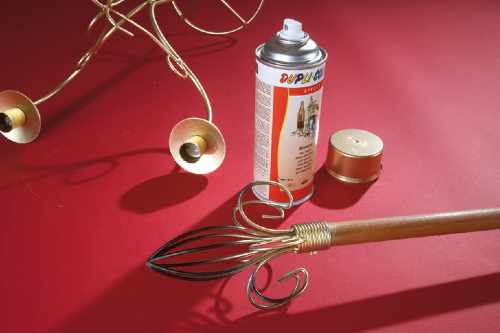 apply metallic finishes for craft easily