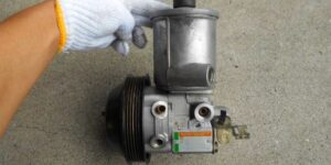 How to replace a power steering pump: step by step
