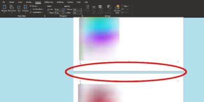 How to remove a page break in Word