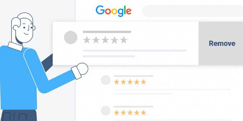 How to delete a google review