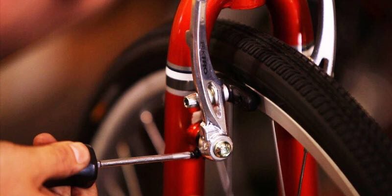 How to tighten bike brakes